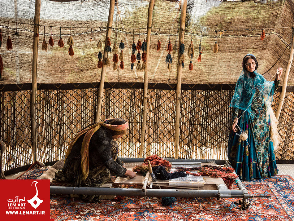 تفاوت دار قالی با دار گلیم و دار گبه