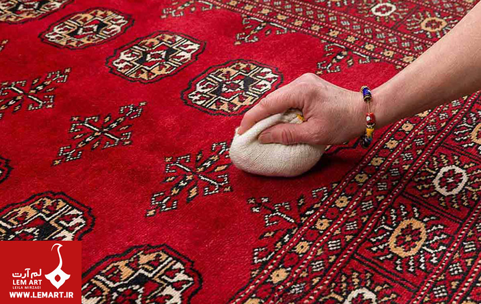 2 | شستن فرش دستباف در خانه شستشوی فرش ماشینی در منزل