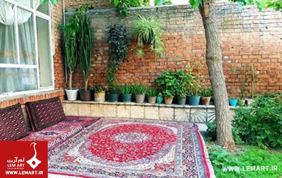 باغ و باغچه و قالی ایرانی