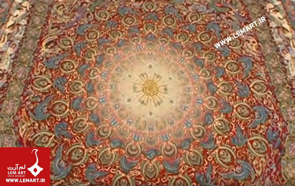 فضای قدسی در فرش