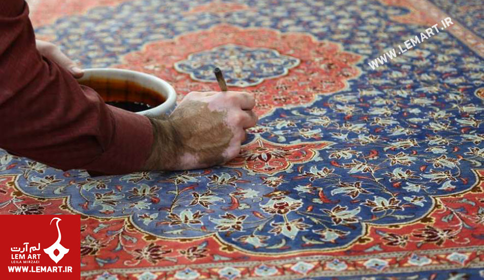 ترنج و فضای قدسی قالی