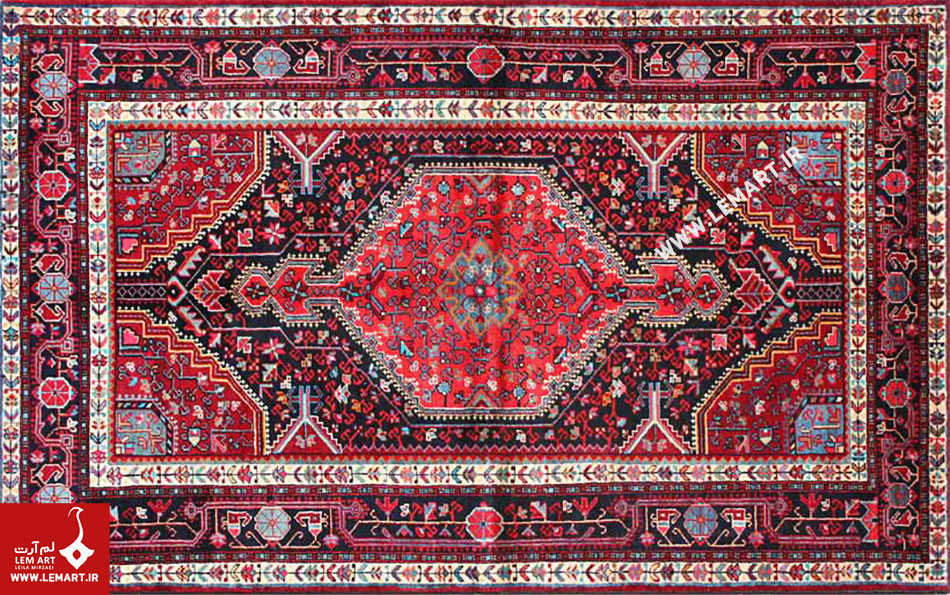 3 | حاشیه فرش روستایی حاشیه قالی روستایی ، حاشیه فرش روستایی