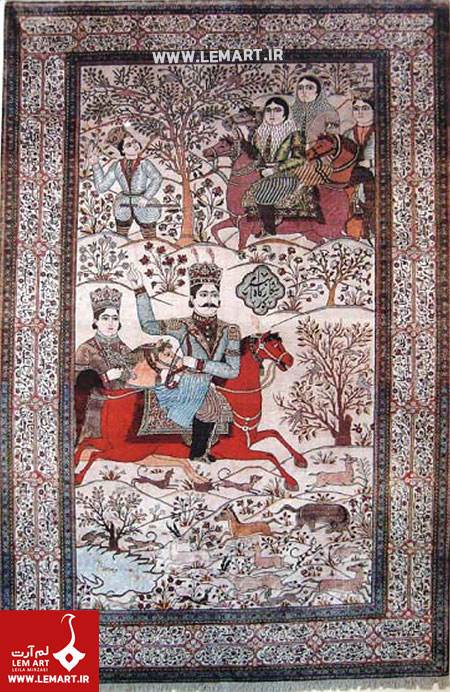 سبک های طبیعت گرایی در فرش ایرانی