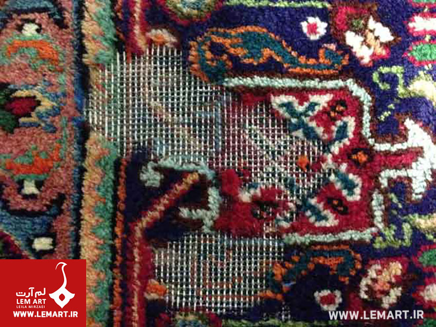 3 | آسیب های فرش ایرانی | آسیب شناسی قالی ایرانی آسیب شناسی قالی ایرانی