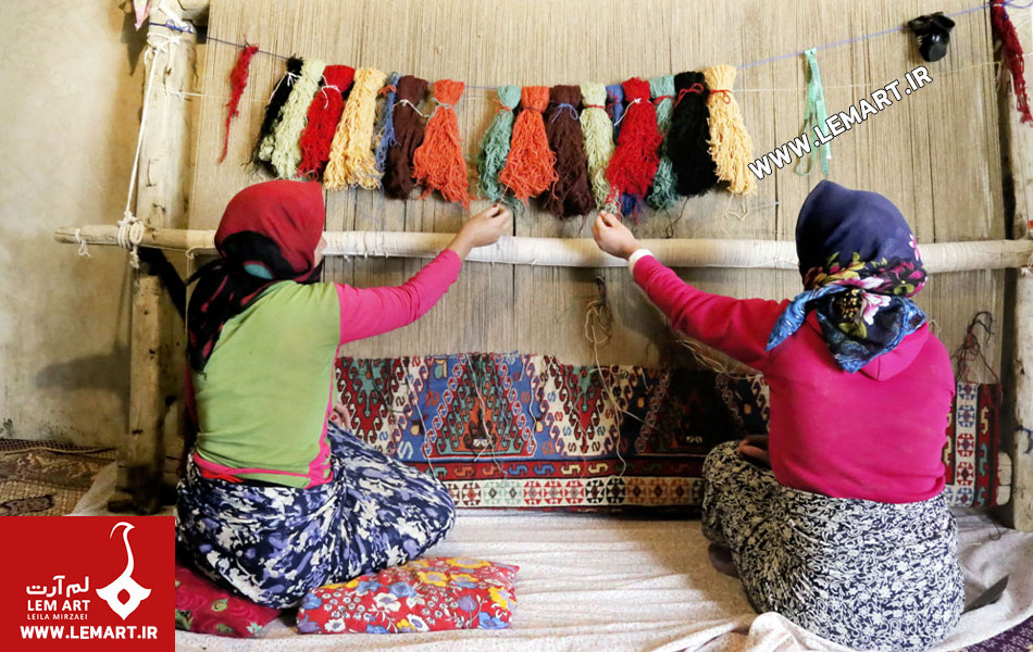 نقوش قالی روستایی