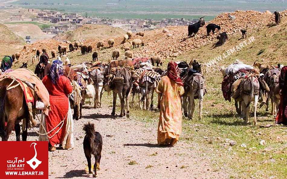 ایل قشقایی | نقش مهاجرت در تحول نقوش دستبافت های قشقایی