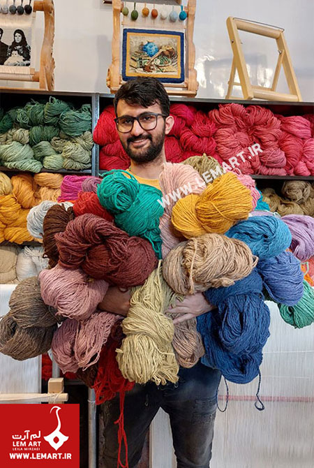 2 | الیاف شناسی قالی ایرانی | الیاف فرش ایرانی و انواع آن الیاف شناسی قالی ایرانی