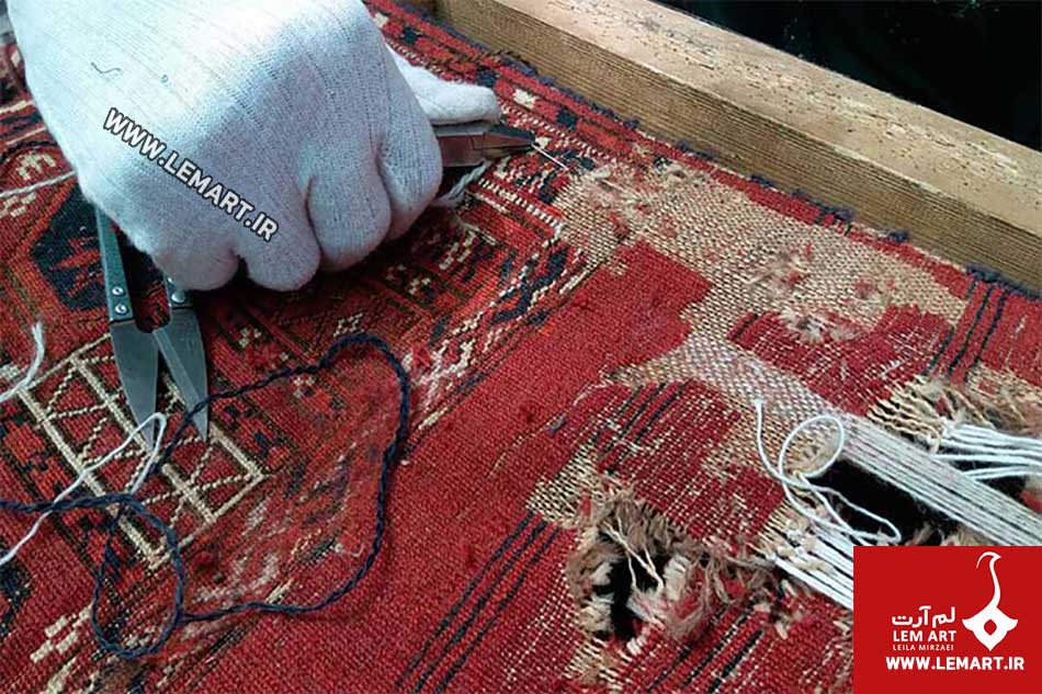 عوامل آسیب رسان فرش ایرانی