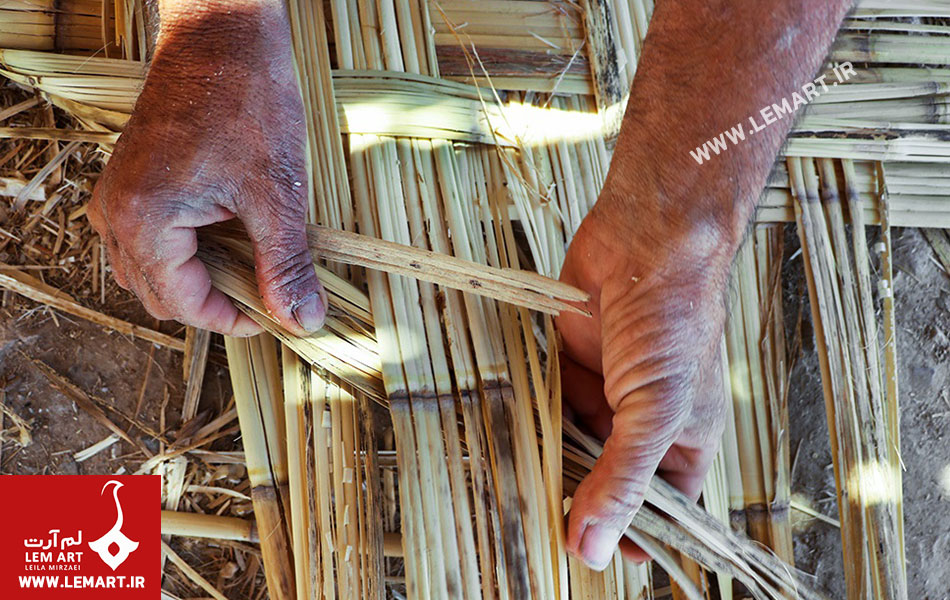 زیرانداز حصیر در ایران باستان