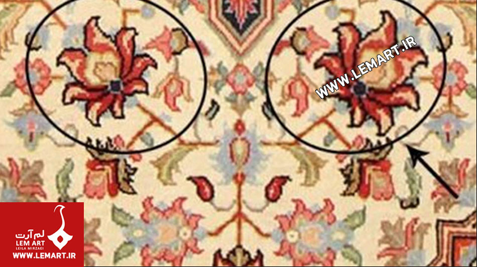 4 | عیوب و اشتباهات قالیبافی غلط بافی قالی