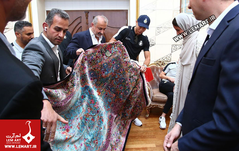 فرش رونالدو ، فرش اهدایی به رونالدو