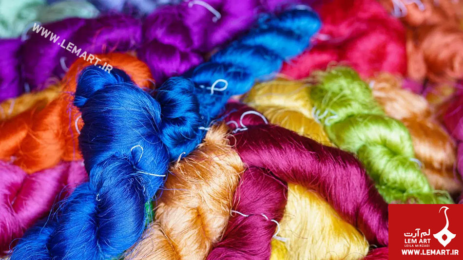 نخ ابریشم قالیبافی