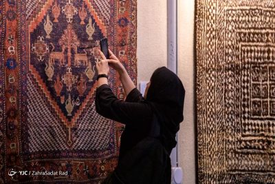 نمایش فرش‌های عشایری ایران 22 | افتتاح نخستین جشنواره فرش‌های عشایری ایران