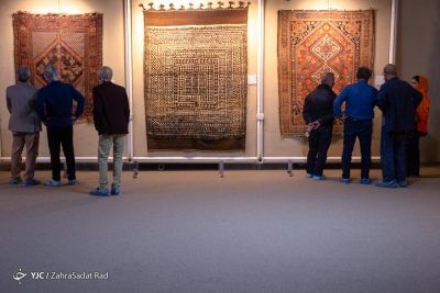 نمایش فرش‌های عشایری ایران 26 | افتتاح نخستین جشنواره فرش‌های عشایری ایران