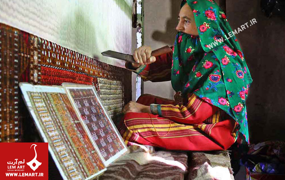 دستبافت های ترکمن