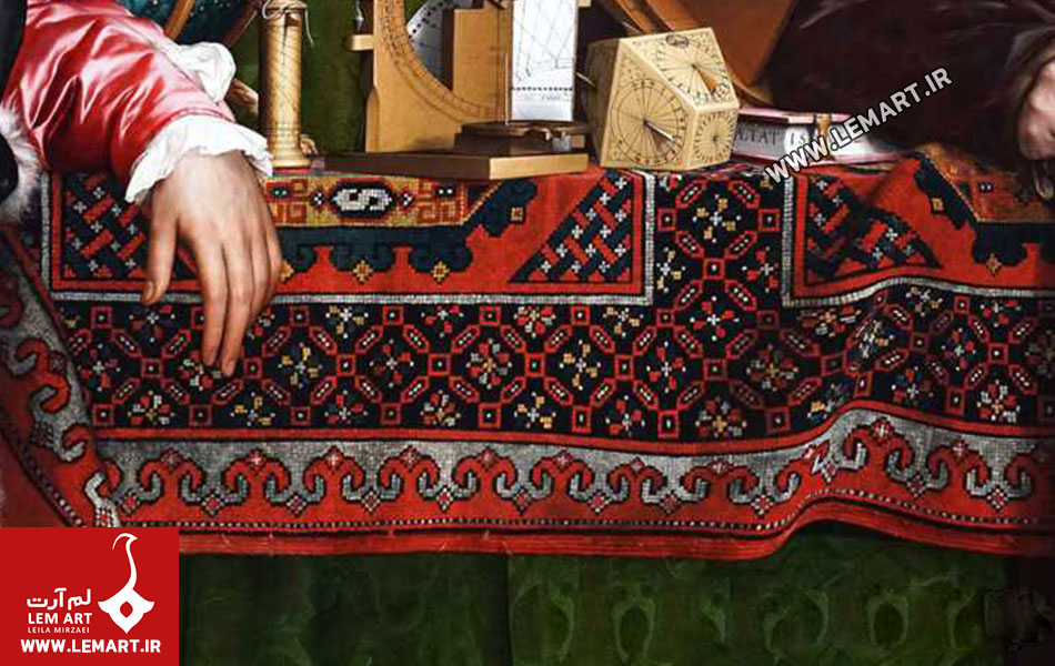 فرش ایرانی در نقاشی غربی ها