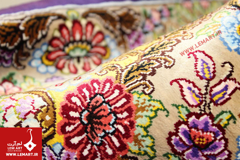 2 | فرش دستباف قم قالی قم