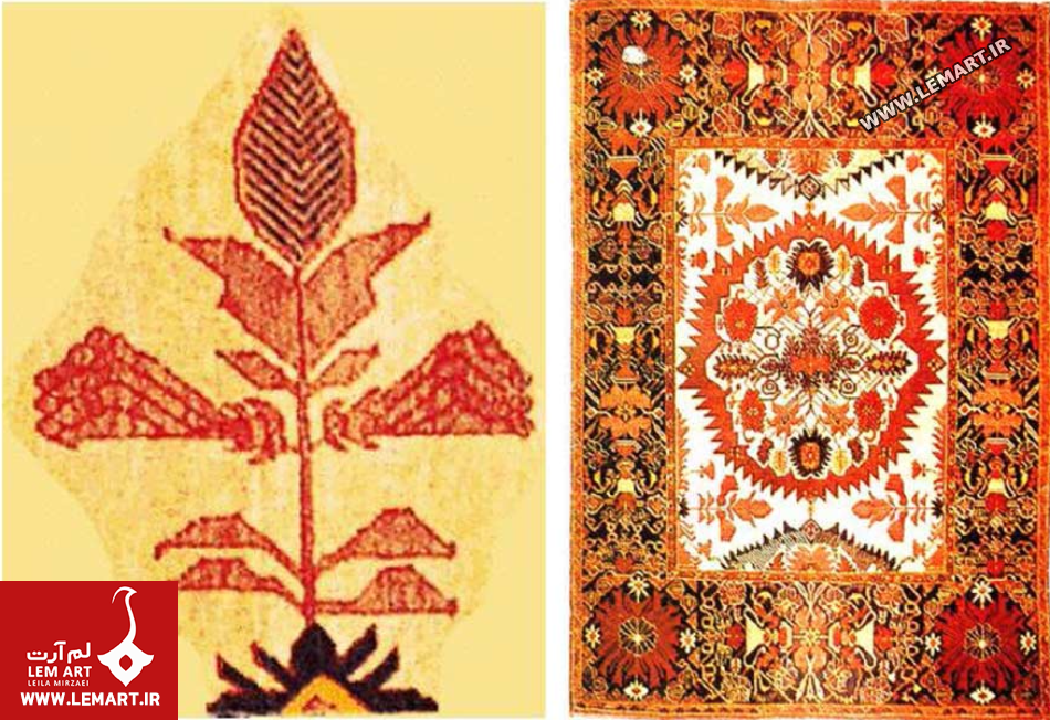 آیین مهرپرستی در فرش ایرانی