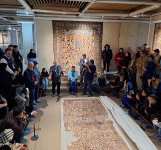 3 | شاهکارهای قالی صفوی کرمان رونمایی شد