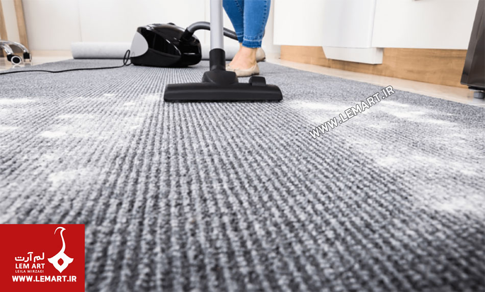 کردن مو از فرش | جمع کردن مو از روی موکت و فرش