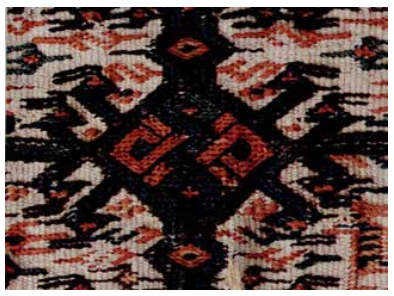 011 | نشانه‌هایی از آیین مهر باستانی در قالی ایرانی