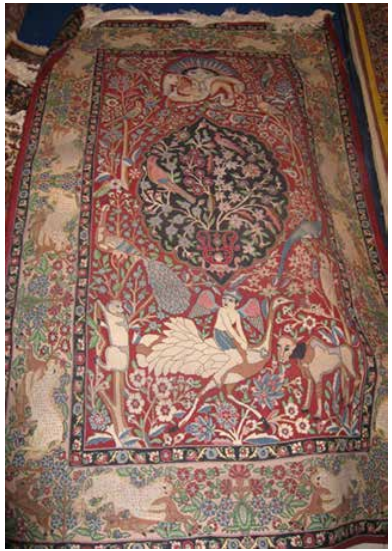 012 | از طرح ماهی تا نماد سرو | یادگارهای آیین باستانی مهر در فرش دستباف ایرانی