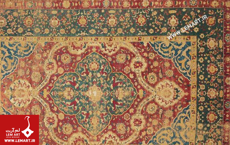 حاشیه قالی صفوی