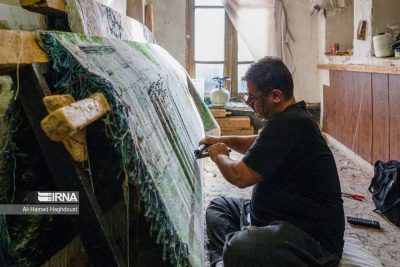 9 | رفوگری و پرداخت قالی (گزارش تصویری) و پرداخت قالی 8 | رفوگری و پرداخت قالی (گزارش تصویری)