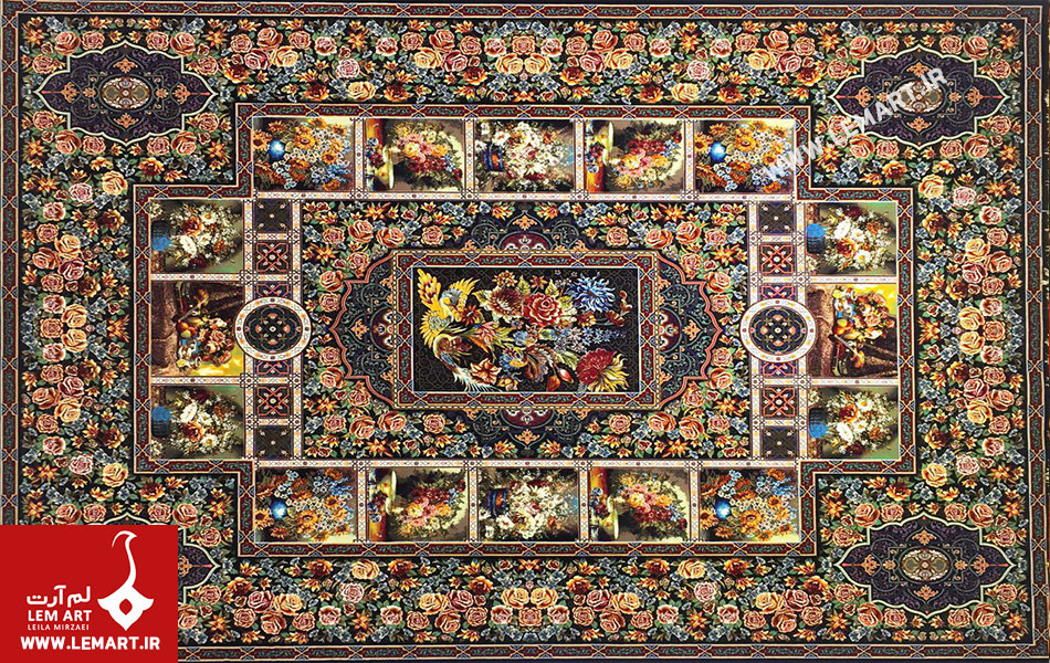 باغی | فرش، نمادی از باغ