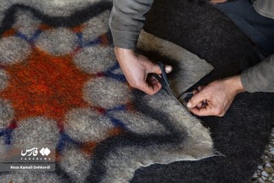 resized 2023103 207 | گزارش تصویری از یک هنر اصیل ایرانی؛ نمد مالی