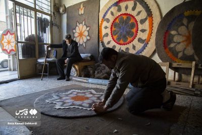 resized 2023120 818 | گزارش تصویری از یک هنر اصیل ایرانی؛ نمد مالی