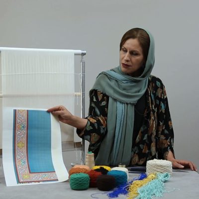 نخ و نقشه قالی سوف